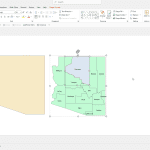 Arizona PowerPoint Map