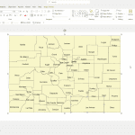 Colorado PowerPoint Map