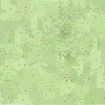 Colorado ZIP Code Map With Cities