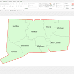 Connecticut PowerPoint Map