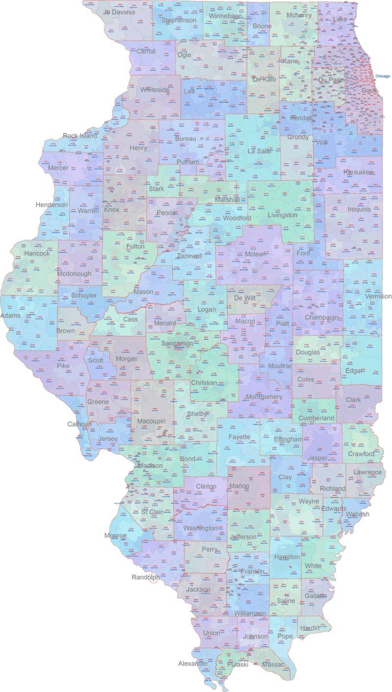 Illinois-zip-code-city-county-map-detail1