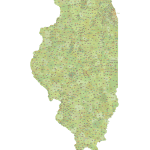 Illinois ZIP Code Map With Cities