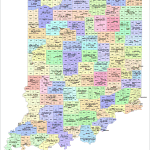 Indiana County and Communities Map