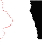 Iowa Free Cut Out Map