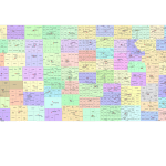 Kansas Subdivision and Communities Map
