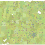 Kansas ZIP Code Map With Cities