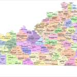 Kentucky County and Communities Map
