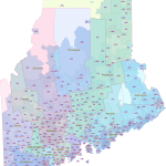 Maine ZIP Code Map With Cities Countie