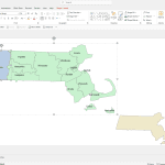 Massachusetts PowerPoint County Map