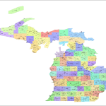 Michigan County and Communities Map