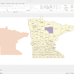 Minnesota PowerPoint Map