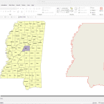 Mississippi PowerPoint Map