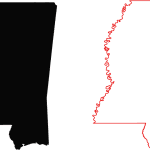 Mississippi Black Vector