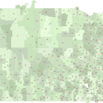 Nebraska ZIP Code Map With Cities