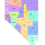 Nevada County and Communities Map