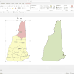 New Hampshire PowerPoint Map