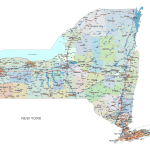New York Road and City Map