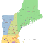 CartoCraft New England County Map