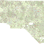 NC ZIP Code Map With Cities