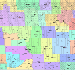 North Dakota Communities Map