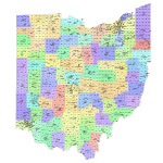 Ohio County and Communities Map