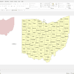 Ohio Powerpoint Map