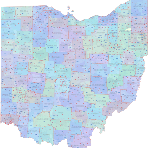 Ohio-zip-code-city-county-map-details2