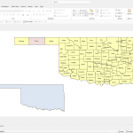 Oklahoma PowerPoint Map