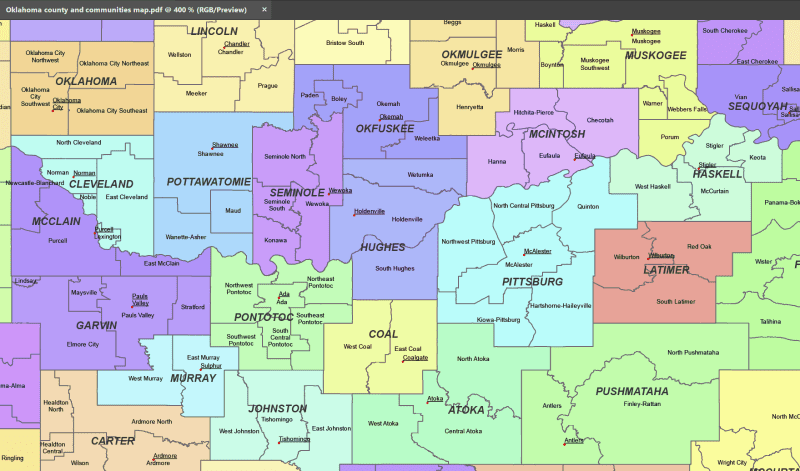 Oklhoma-county-and-communities-map-details