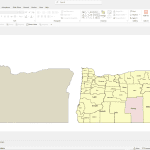 Oregon County PowerPoint Map