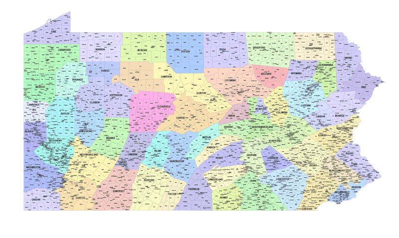 Pennsylvania Communities Map