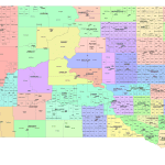 South Dakota Communities Map