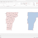 Vermont PowerPoint Map