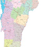 Vermont Road and City Map