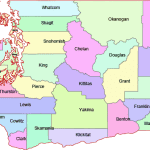Washington County Colored Map