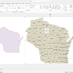 Wisconsin PowerPoint Map