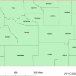 Wyoming County Vector Map