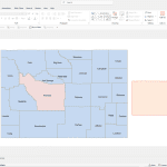Wyoming PowerPoint Map