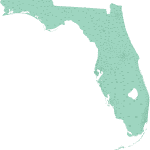 Florida ZIP Code Map Basic