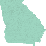 Georgia ZIP Code Map Basic