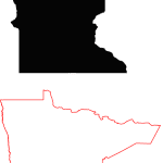 Minnesota Black Fill Map