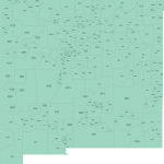 New Mexico ZIP Code Map