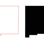 New Mexico Black Fill Map