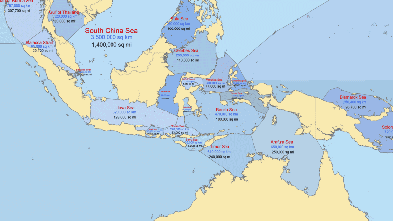 world ocean detail