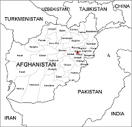 Afghanistan free vector map, eps