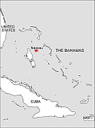 Bahamas free vector map