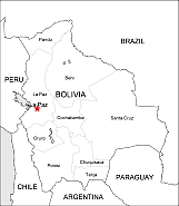 Your-Vector-Maps.com Bolivia vector contour map. Eps