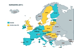 Euro currency countries.