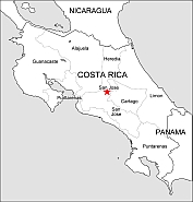 Your-Vector-Maps.com Costarica free vector map