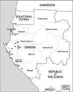Your-Vector-Maps.com Gabon free vector map,eps